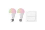 Smart Home - EGLO CONNECT.Z SÆT AFBRYDER + 2 E27 A60 opal SMART pærer M/FARVER(RGB) OG TUNABLE WHITE - 110314