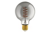 Smart Home - EGLO CONNECT.Z E27 G95 spiral røgfarvet SMART pære M/VARM HVID LYS - 110287