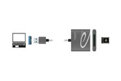 Hukommelseskort - adapter og kortlæser - DeLOCK Card Reader - USB 3.0 - 91583