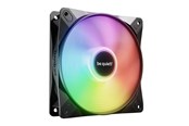 Kabinet Køler - be quiet! LIGHT WINGS LX 120mm PWM - Kabinet køler - 120mm - Sort med RGB LED lys - 25 dBA - BL120