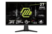 Skærm - 27" MSI MAG 275QF - 2560x1440 (QHD) - 180Hz - IPS *DEMO* - MAG 275QF