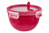 Køkkentilbehør - EMSA CLIP & MICRO - food storage container - red - 1.1 L - N1060500