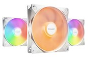 Kabinet Køler - be quiet! LIGHT WINGS LX 140mm White (3-pack) - Kabinet køler - 140mm - Hvid - 23 dBA - BL128