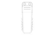 Kabel Organisering - Yealink - belt clip for DECT handset - 330100010031