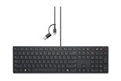 Tastatur - Dell Wired Collaboration Keyboard KB525C - keyboard - AZERTY - French - black Input Device - Tastatur - Fransk - Sort - KB525C-FR-EMEA