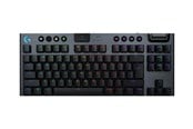 Tastatur - Logitech G915 X LIGHTSPEED - TKL - Clicky - 80 % (TKL) - Gaming Tastatur - Amerikansk engelsk - Sort - 920-012757