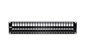 Netværkstilbehør - TRENDnet TC-KP48S - patch panel (blank) - 2U - 19" - TC-KP48S