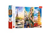 Puslespil - Trefl Puzzle - Trip around Europe (4000 pieces) Floor - TFL45009