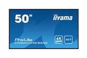 Digital skiltning & Hotel - iiyama ProLite LH5041UHS-B2AG 50" LED-backlit LCD display - 4K - for digital signage - LH5041UHS-B2AG