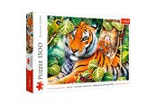 Puslespil - Trefl Puzzle - Two tigers (1500 pieces) Floor - TFL26159