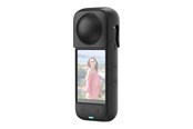Actionkamera tilbehør - Puluz Silicone protective case for Insta360 X4 (black) - PU985B