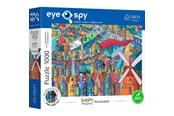 Puslespil - Trefl Puzzle - Unlimited Fit - EYE-SPY - SNEAKY PEAKERS: Amsterdam The Netherlands (1000 pieces) Floor - TFL10710