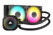 CPU Køler - Corsair NAUTILUS 240 ARGB Black - CPU Vandkøling - Max 36 dBA - CW-9060092-WW