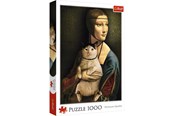 Puslespil - Trefl Puzzle - Lady with a cat (1000 pieces) Floor - TFL10663