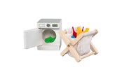 Dukkehus & tilbehør - Goki Wooden Dollhouse Furniture Washroom Accessories - 51461