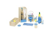 Dukkehus & tilbehør - Goki Dollhouse Furniture Bathroom - 51903