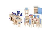 Dukke, bamse og udstyr - Goki Dollhouse Furniture Kitchen - 51907