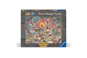 Puslespil - Ravensburger An ordinary day at the Villain school (500) - 12001444