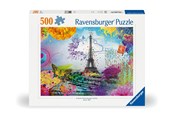 Puslespil - Ravensburger Postcard from Paris 500p - 12000772