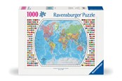 Puslespil - Ravensburger Political World Map 1000p - 12000664