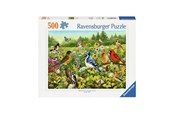 Puslespil - Ravensburger Birds in the Meadow 500p - 12000336