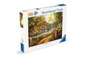 Puslespil - Ravensburger Cottage By The River 500p - 12000218