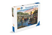 Puslespil - Ravensburger Sunrise At The Port 500p - 12000212