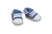 Dukker & Tilbehør - Heless Doll Shoes Sneakers Blue 30-34 cm - 4471