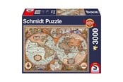 Puslespil - Schmidt Puzzle - Ancient World Map (3000 pieces) Floor - SCH8328