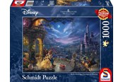 Puslespil - Schmidt Puzzle - Thomas Kinkade: Disney - The Beauty and the Beast Dancing in the Moonlight (1000 pieces) Floor - SCH4848