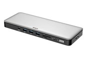 Dockingstation - Deltaco USB-C dock triple 2x HDMI/DP USB-C/USB-A/RJ45/S - USBC-HDMI29