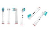 Eltandbørste - Nordic Quality Tandbørstehoveder EB17P. Standard Clean 4-Pack Brush Heads - EB17P-4