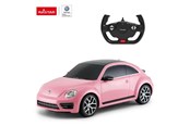 Fjernstyret - RASTAR R/C 1:14 Volkswagen Beetle Pink/Yellow/Green 30 cm - 78000