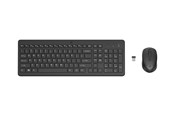 Tastatur - HP 330 - Tastatur & Mus sæt - Dansk - Sort - 2V9E6AA#UUW