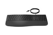 Tastatur - HP 485 Comfort - Tastatur - Dansk - Sort - 8T6M2AA#UUW