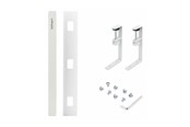 Kabel Organisering - StarTech.com Under Desk Cable Management Tray Clamp-on Installation - cable management tray - CALW-DESK-CABLE-TRAY