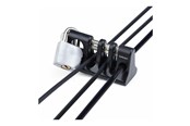 Musemåtte & tilbehør - StarTech.com Peripheral Cable Anchor Lock Keyboard/Mouse Cable Trap - security cable anchor - CABLE-ORGANIZER-LOCK