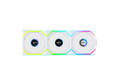 Kabinet Køler - Lian Li UNI FAN SL Wireless LCD Reverse 3 pack White - Kabinet køler - 120mm - Hvid med RGB - 29 dBA - G99.12RSLLCD1W3W.00