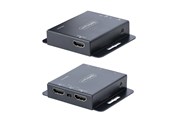 Repeater, boostere, bridges & transceiver - StarTech.com EXTEND-HDMI-4K40C6P1 4K HDMI Extender over CAT6/CAT5 Ethernet Cable 4K 30Hz or 1080p 60Hz - EXTEND-HDMI-4K40C6P1