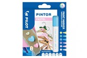 Skrive- og Tegneværktøjer - Pilot Pen Pintor Pastel Paint Marker 6 pcs - 517474