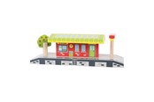 Trælegetøj - Bigjigs Wooden Rails - Village Station - BJT190