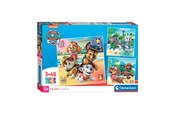 Puslespil - Clementoni Jigsaw Puzzle Super Color Square PAW Patrol 3x48pcs. - 25301
