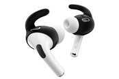 Hovedtelefoner/headset - KeyBudz Earbuddyz for Airpods Pro Gen 2 - Black - APP2_S4_BLK