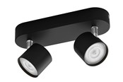 Lamper - Philips STAR bar/tube black 2x4.5W SELV Dim - 929003205201