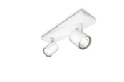 Lamper - Philips Runner 2-spotskinne, hvid - 915004328901