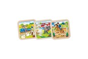 Puslespil - Goki Træpuslespil – assorterede Wood - 57382