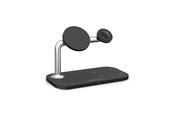 Mobil - Adaptere & Opladere - Mobile Origin 3in1 Wireless Magnetic Charger MO1 - black - FRL-WCH-31-BLK