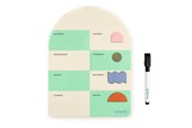Skilte & kort - Kikkerland - Magnetic Memo Board Green - INK15-G