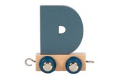 Børneværelse - Small Foot - Wooden Letter Train Polar - D - 12574