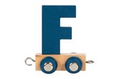 Børneværelse - Small Foot - Wooden Letter Train Polar - F - 12576